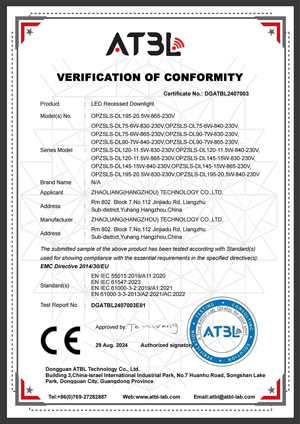 CE-EMC-LED-Downlight