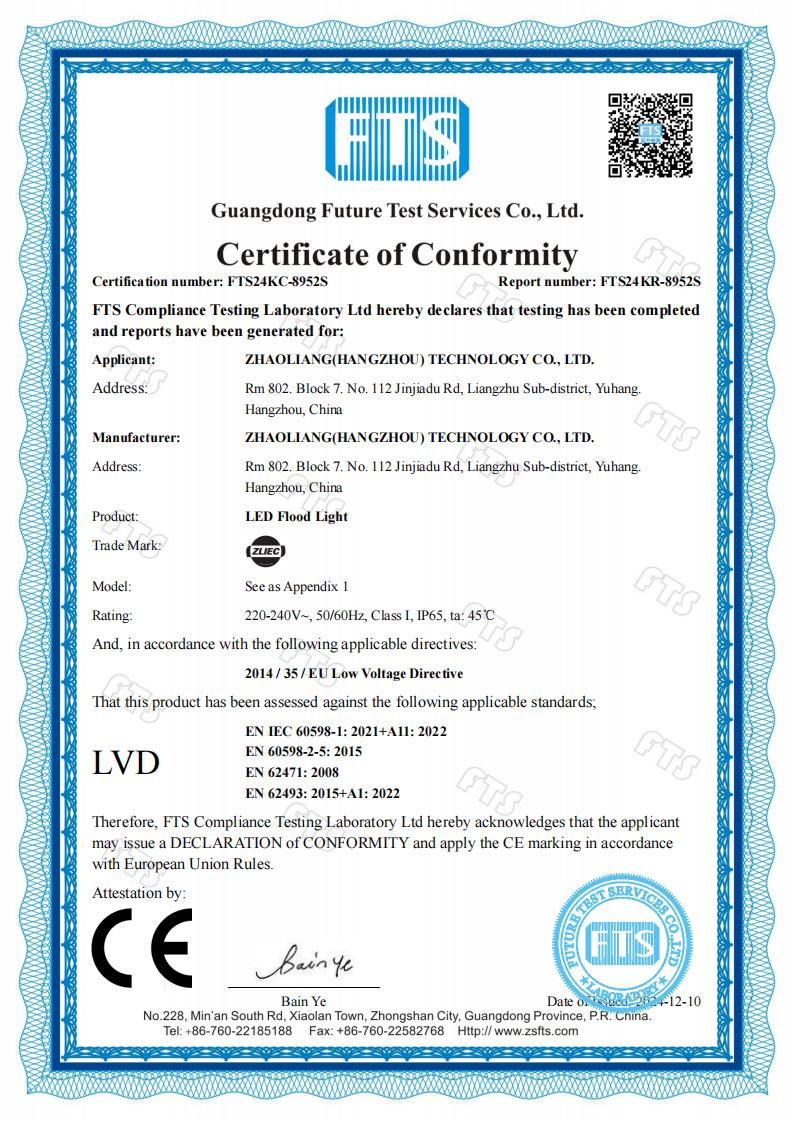 Cert OPZSTL CE-LVD _00